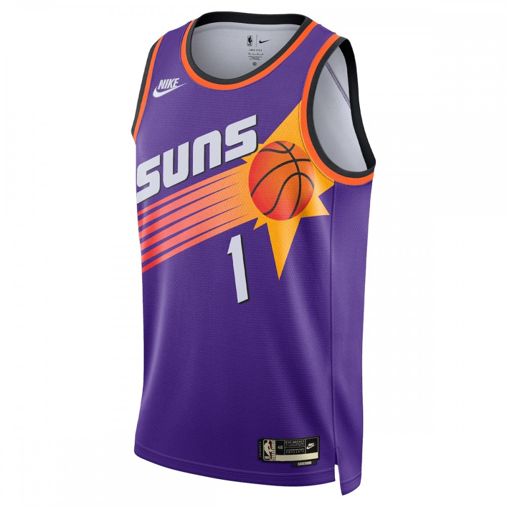 Devin Booker Phoenix Suns 2022/23 Swingman Jersey Purple - Classic Edition-Pro Kit Vault | Brand New 26/27 Sports Jerseys